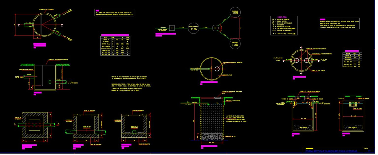 Camara De Inspeccion En Dwg Kb Librer A Cad