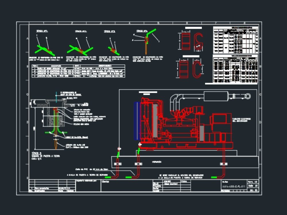 Typische Erdungszeichnungen In Autocad Cad Bibliothek