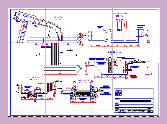 Sistema De Riego Tecnificado En AutoCAD Librería CAD