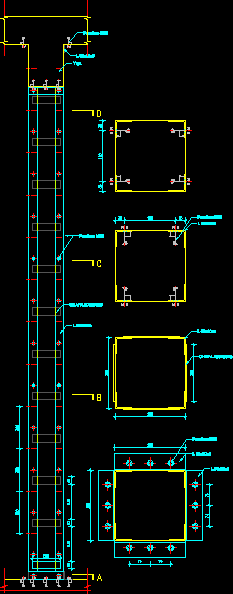 Column Reinforcement In AutoCAD | CAD library