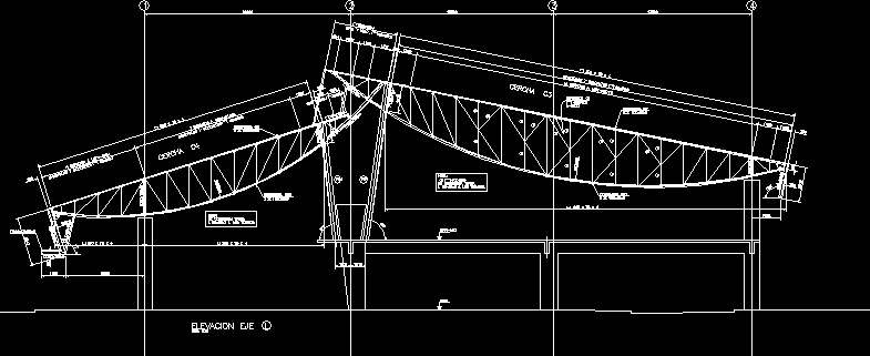 Cercha Metálica, Estructura Curva de Acero