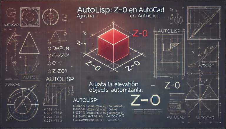 Autolisp Z = 0