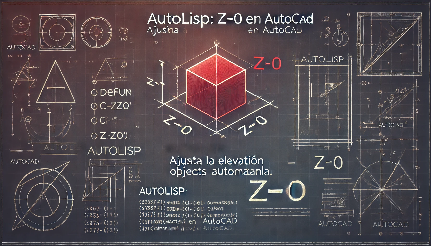 Autolisp Z = 0