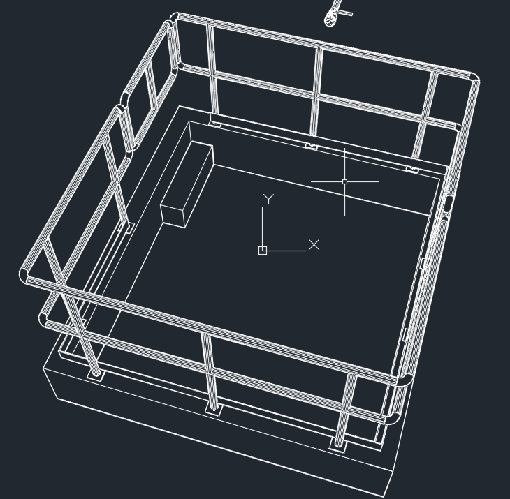 Effluent Plant Railing