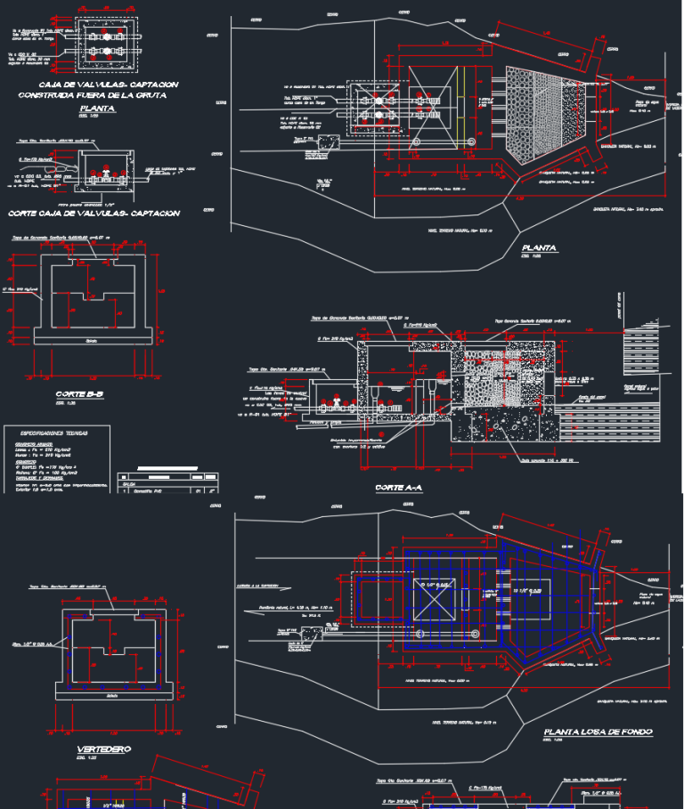 Estructura de captación de agua