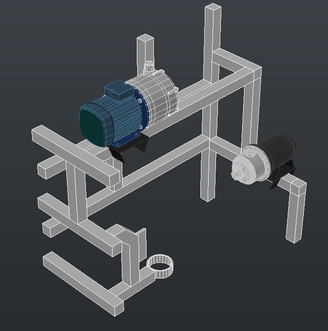 Supports de tuyaux de pompe hydraulique