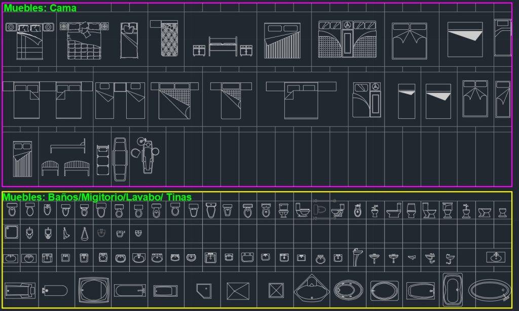 blocos cad móveis