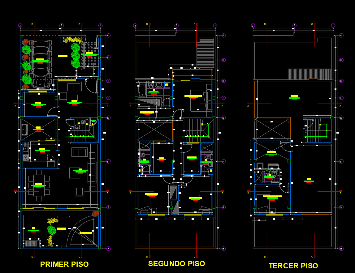 plano de vivienda unifamiliar 1