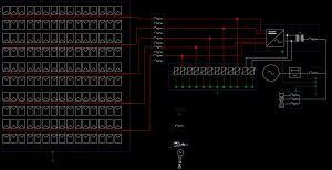 Single Line Diagram Photovoltaic System