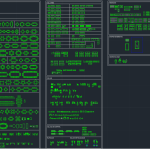 Conjunto de Muebles en AutoCAD