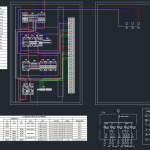 Diagrama de Cuadro de Carga Eléctrica