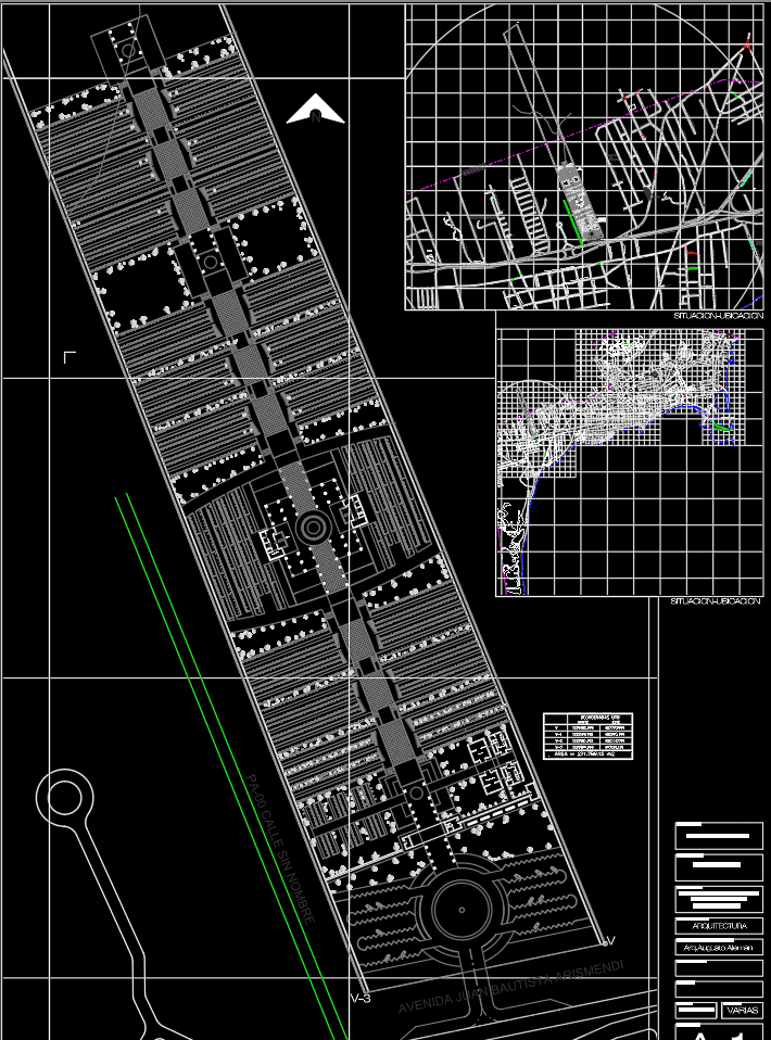 Plano de Cementerio Municipal