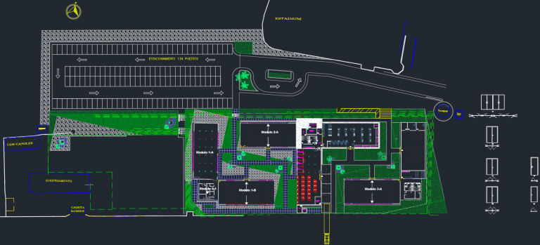 Plano de Distribucion de Puertas Automercado