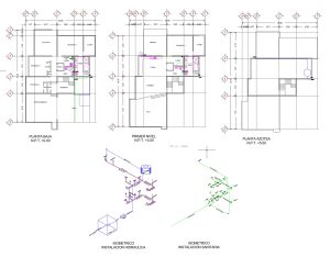 Planos de instalaciones hidraulicas