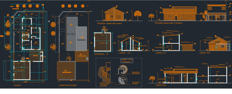 Planos de Vivienda Unifamiliar