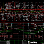 Plano de Infraestructura Vial en Hyland Drive