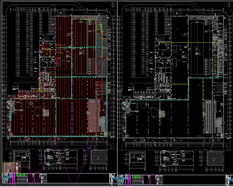 Plano de Diseño de Planta Industrial