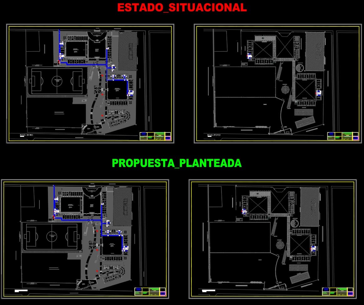 Proyecto de Instalaciones Sanitarias para Campus Educativo