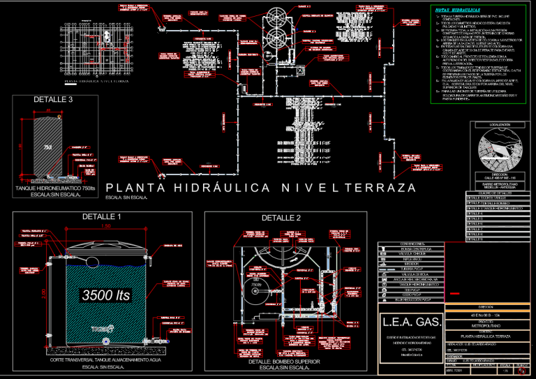 Progetto di edilizia idraulica metropolitana