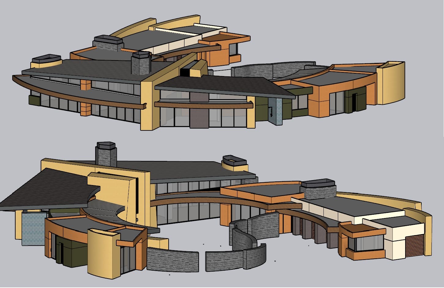 Casa Circular Contemporánea