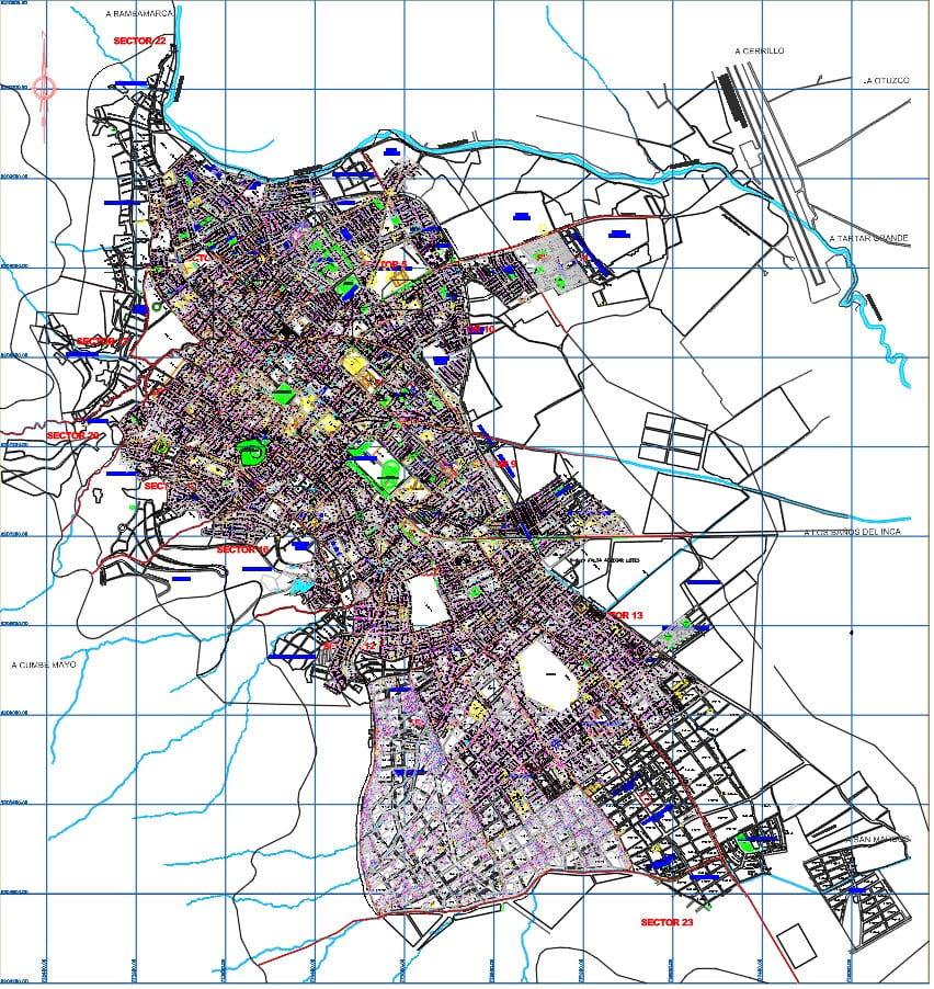 Plano Catastral de Cajamarca 2017 1 Plano Catastral de Cajamarca 2017