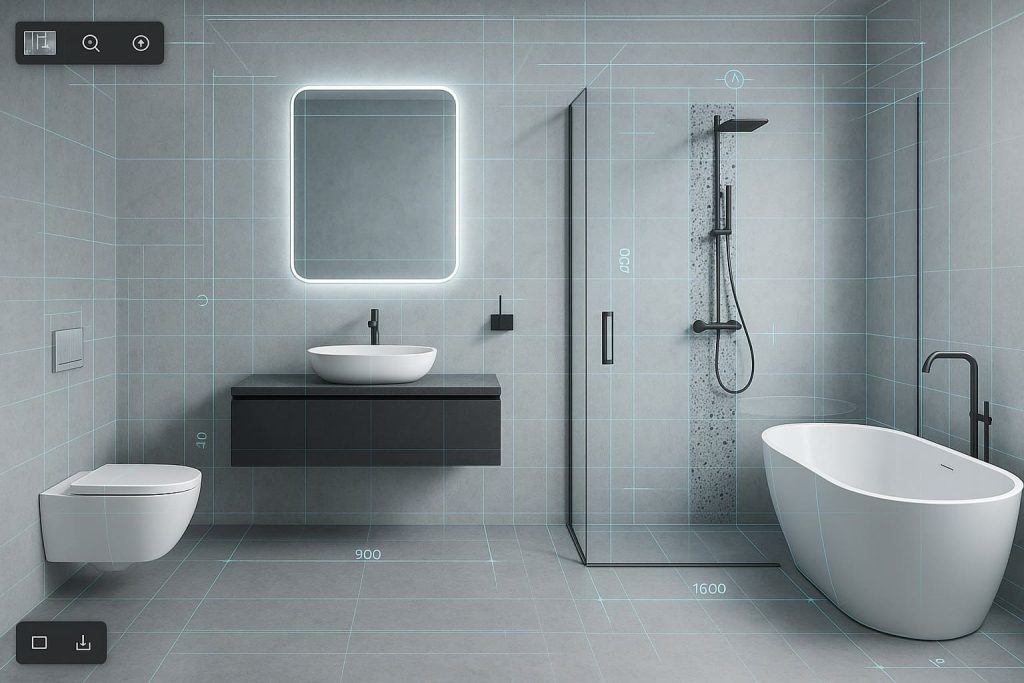 modern bathrooms