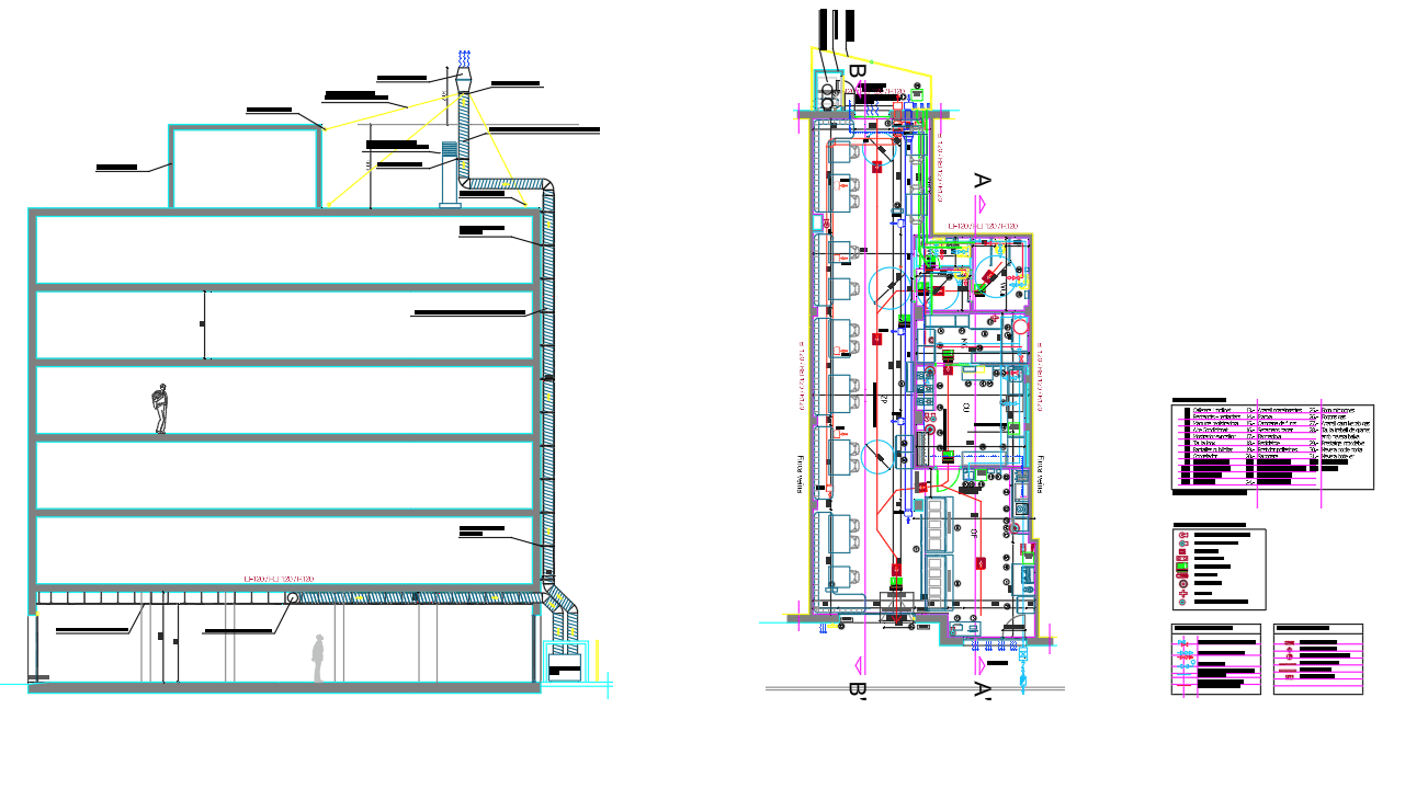 Proyecto de Restaurante con Planta y MEP