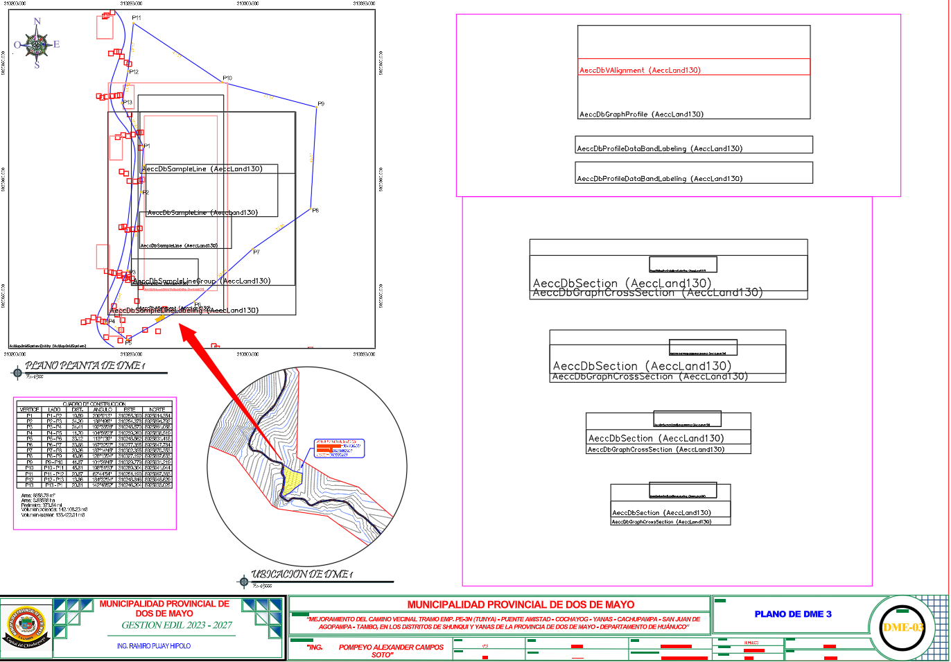 Plano de Depósito de Material Excedente