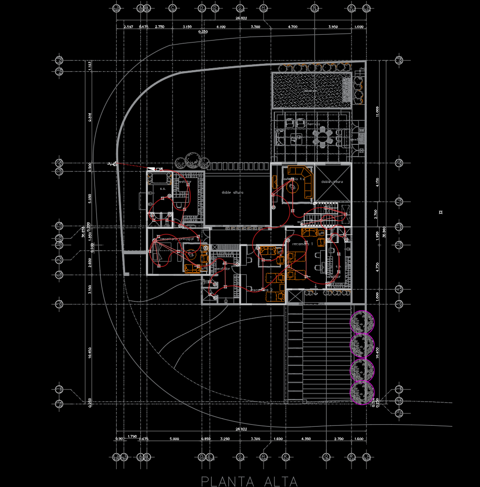 Plano de Instalación de Iluminación Residencial