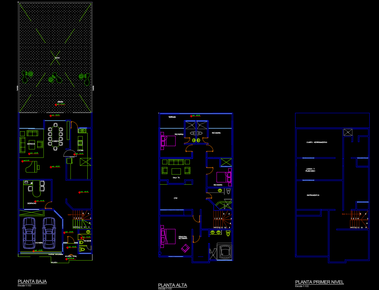 Planos de Casa Habitación