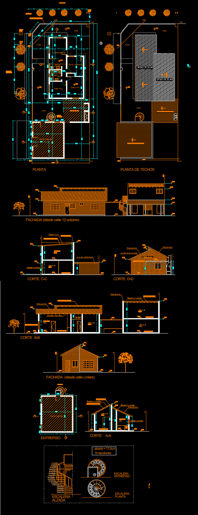 Planos de Vivienda Unifamiliar