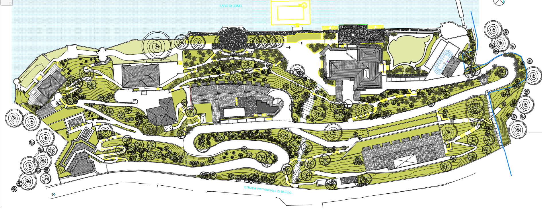 Plano Paisajístico de Proyecto Frente al Lago di Como 1 Plano Paisajístico de Proyecto Frente al Lago di Como