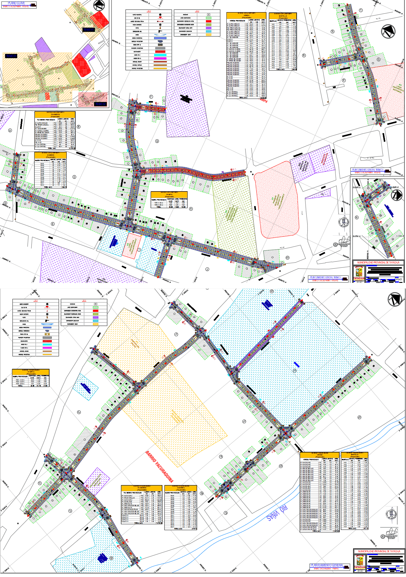 Planos de Pavimentación Urbana
