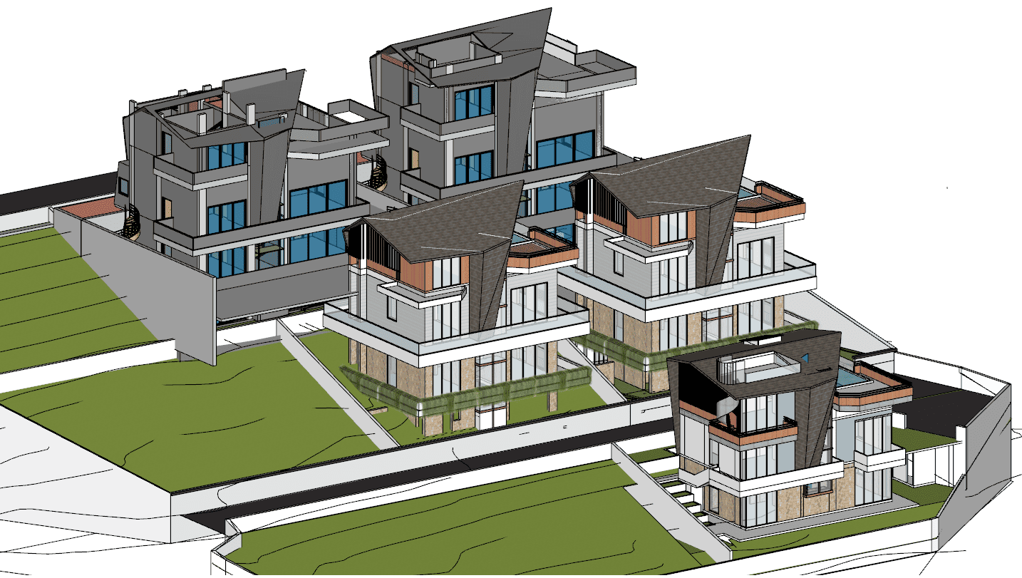 Diseño de Villa Residencial en Terreno Inclinado 18 Diseño de Villa Residencial en Terreno Inclinado