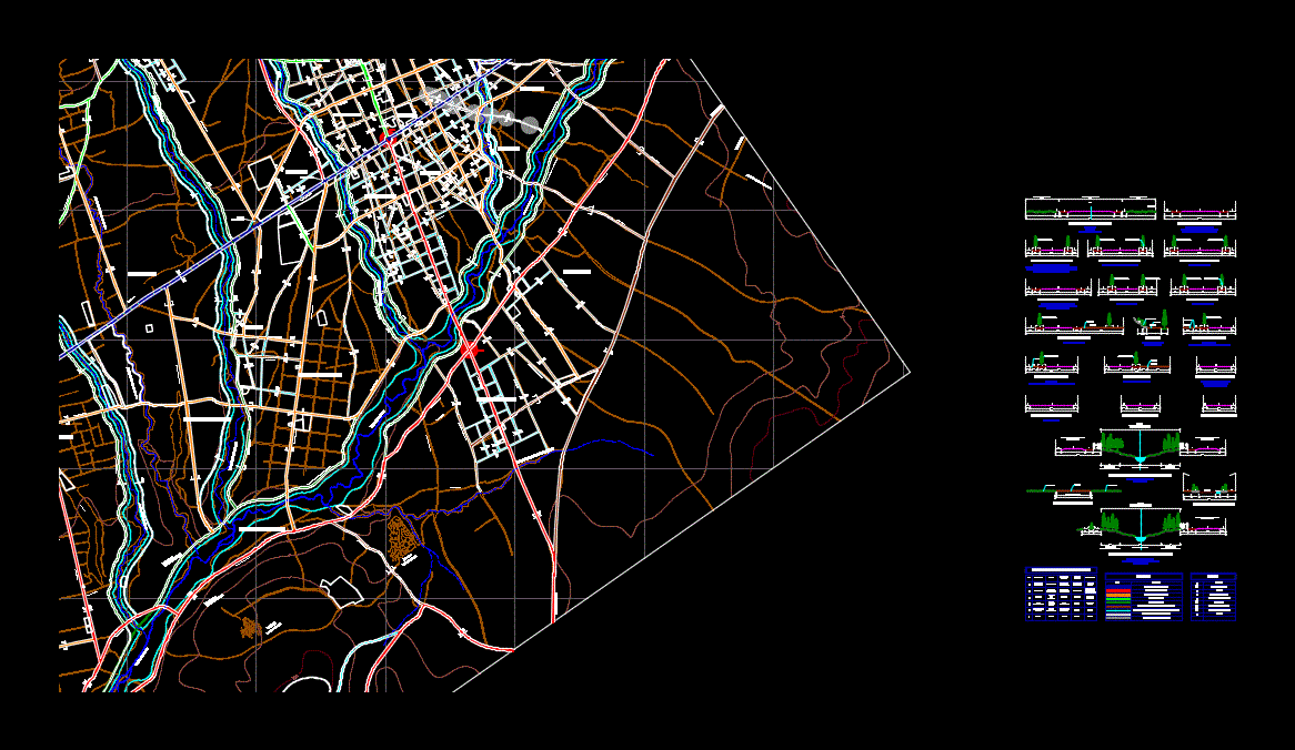 Mappa stradale di Sapallanga