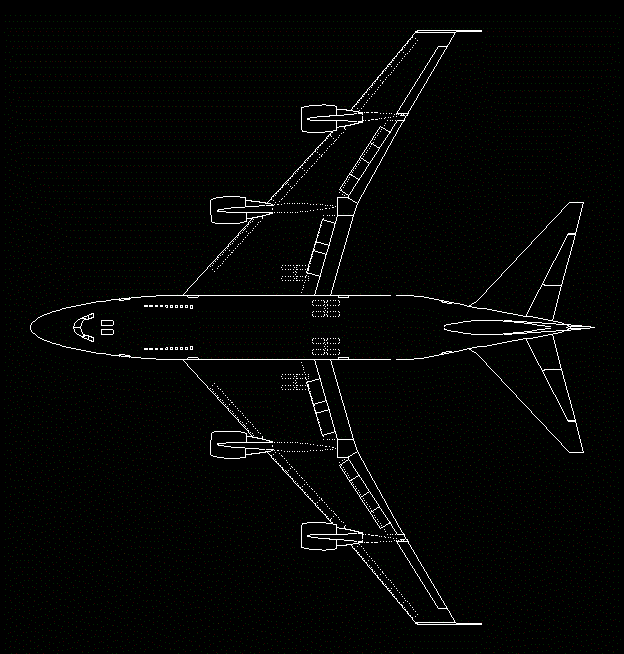 Flugzeug 747