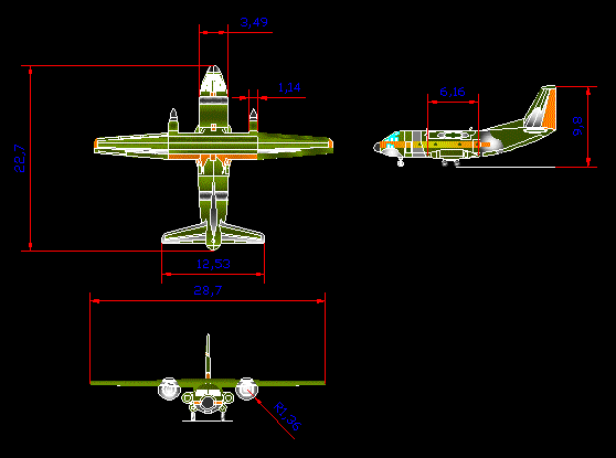 Avion - vistas