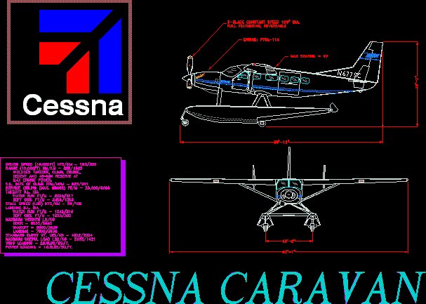 Avion cessna caravan