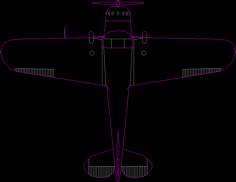 Eronave - cessna 195 aero nave 2d plano