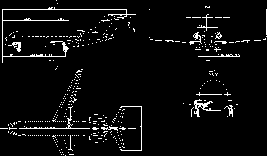 Tu334 aero nave