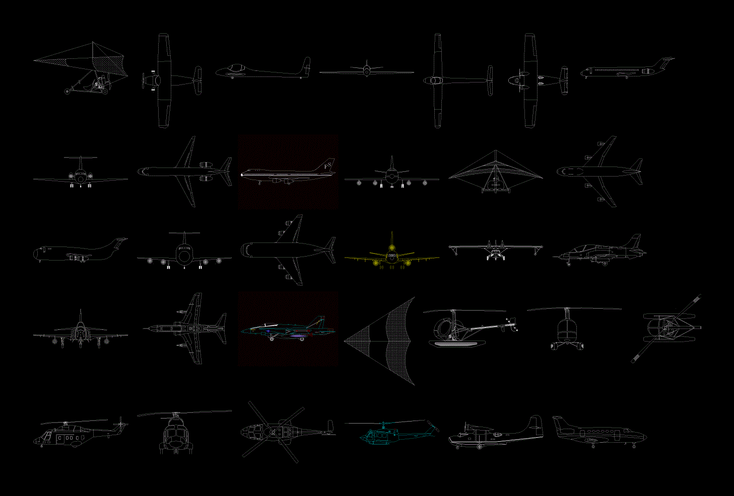 Bloques de aviones