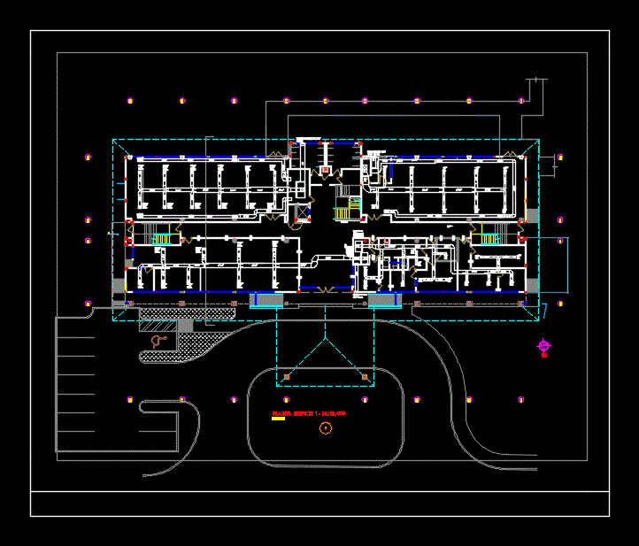 Plano de aire acondicionado