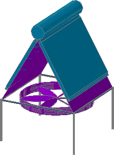 Aerocondensador 3d