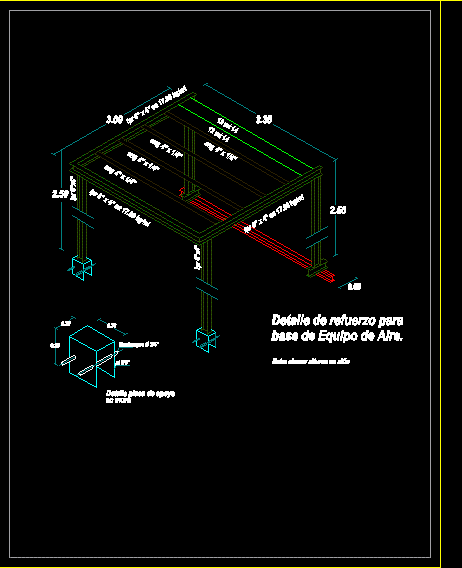 Refuerzo equipo de aire