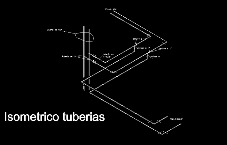Isometrico tuberias de agua helada 6 Isometrico tuberias de agua helada