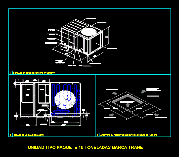 Equipo tipo paquete 10 toneladas