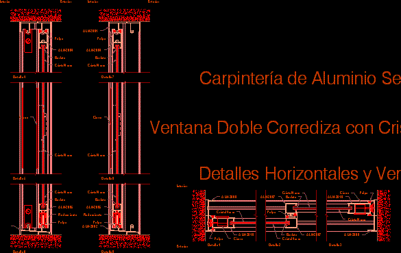 Ventana de aluminio