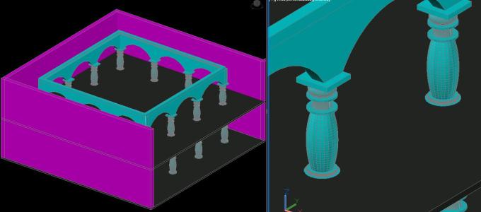 colonne 3d