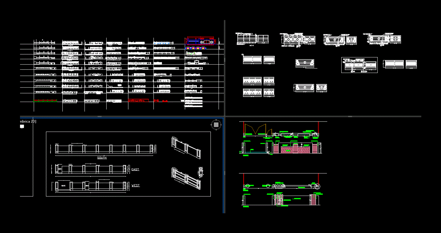 Disegni di pareti composite