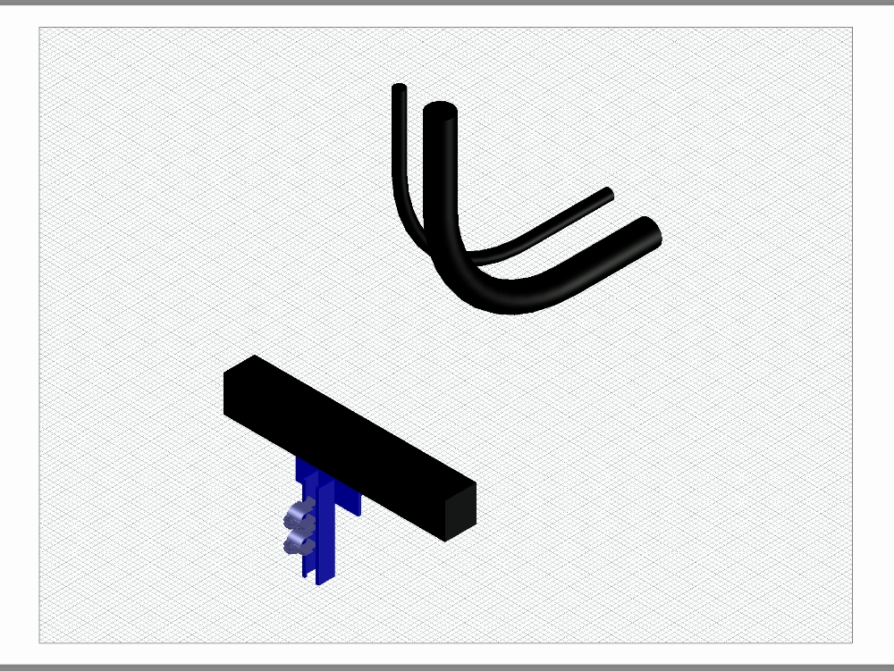 Modelo para modelar curvas de conduíte 3D